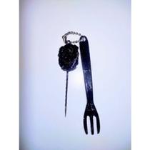 Furador e Garfinho de Personagens Kit chaveiro