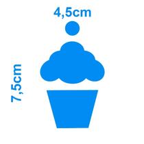 Furador Make+ - Max Cupcake (Papel e EVA) Furador Make+ - Max Cupcake (Papel e EVA)