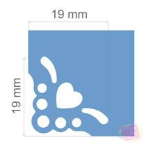 Furador TEC - Cantoneira Coração e Renda