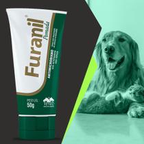 Furanil Pomada 50g Cicatrizante e Antimicrobiano para Cães, Gatos e Equinos