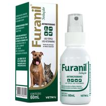 Furanil Solução Spray Vetnil Cães e Gatos 60ML