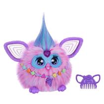 Furby Cotton Candy - Brinquedo de Pelúcia Interativo com 15 Acessórios