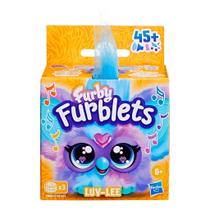 Furby Furblets Luv-lee Pelúcia Azul Bola 12.7cm 1 Son Furby Furblets Luv-lee Pelúcia Azul Bola 12.7cm 1 Son