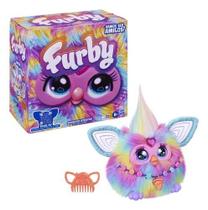 Furby Tie Dye Pelúcia Interativa 15 Acessórios Fashion - Hasbro F8900