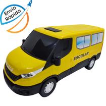 Furgão Brinquedo Van Escolar Iveco Veículo Em Miniatura Brinquedos