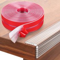 Furniture Edge Bumper HOMREALM 5m Clear Silicone Corner Guard