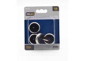 Furniture Glides Projex 3,2 cm Nail-On 4 peças