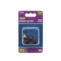 Furniture Leg Tips PROJEX Round Black 1 cm, pacote com 4 Furniture Leg Tips PROJEX Round Black 1 cm, pacote com 4