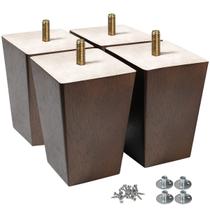 Furniture Legs AORYVIC Wood Sofá, 10 cm, pacote com 4
