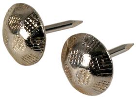 Furniture Nail Hillman 122688 Hammered Head Nickel Furniture Nail Hillman 122688 Hammered Head Nickel