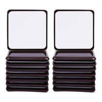 Furniture Sliders Ezprotekt 16 peças de 6,5 cm, marrom, autoadesivo Furniture Sliders Ezprotekt 16 peças de 6,5 cm, marrom, autoadesivo