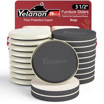 Furniture Sliders Yelanon, 20 peças, almofadas de feltro de 9 cm para carpete Furniture Sliders Yelanon, 20 peças, almofadas de feltro de 9 cm para carpete