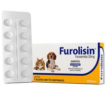 Furolisin 10 Comprimidos Vetnil para Cães e Gatos