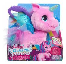 Furreal Flyalots Unicórnio Interativo My Alicorn Com Som , Passeia , bate asas - Sunny