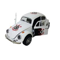 Fusca Miniatura Corinthians Carrinho De Fricção Colecionável Fusca Miniatura Corinthians Carrinho De Fricção Colecionável