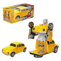 Fusca Robô Transformers Beatle Zordi Bate Volta - Art Brink