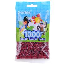 Fuse Beads Perler Cranapple Red 1000 unidades para artesanato Fuse Beads Perler Cranapple Red 1000 unidades para artesanato
