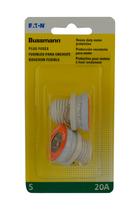 Fuse Bussmann BP/S-20 20A Tipo S Time-Delay 125V, pacote com 2