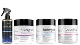 Fusion Frizz Kit 3 Máscaras 500 ml + Miracle Recovery