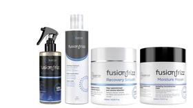 Fusion Frizz Miracle Recovery + Moist Repair 500 ml + Recovery Smooth 500 ml + Progressiva Orgânica