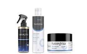 Fusion Frizz Miracle Recovery + Moisture Repair 250 ml + Progressiva Orgânica 500 ml