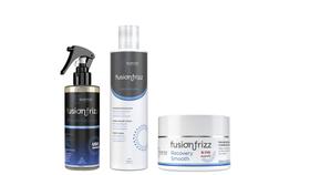 Fusion Frizz Miracle Recovery + Recovery Smooth 250 ml + Progressiva Orgânica 500 ml