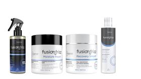 Fusion Frizz Miracle Recovery + Recovery Smooth + Moist Repair + Progressiva Orgânica 500 ml