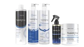 Fusion Frizz Shampoo e Condicionador + Miracle Recovery + Recovery Smooth + Progressiva Orgânica