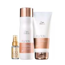 Fusion Shampoo, Condicionador e Oil Reflections - Wella