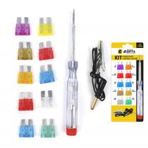 Fusíveis com Chave Teste e Jacaré 10 Peças Fusíveis com Chave Teste e Jacaré 10 Peças