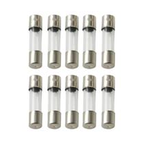 Fusíveis De Tubo De Vidro De Ação Rápida 5x20 6x30mm 250V 0.5A a 30A Amp