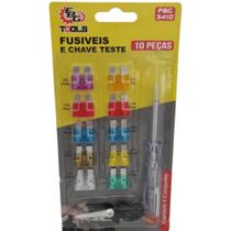 Fusíveis E Chave para Teste 10 Peças Fbg-3410