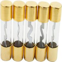 Fusivel AGU de vidro 80A gold BULLZ AUDIO 5un. BAGU80G