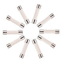 Fusível BOJACK 10A 250V de ação lenta cerâmico 6x30 mm, pacote com 20