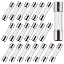 Fusível BOJACK F15AL125V 15A 125V 5x20 mm de Ação Rápida, Pacote com 20