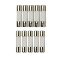 Fusível cerâmico bnafes 5x20 mm 250 V 250 mA de ação rápida, 10 unidades Fusível cerâmico bnafes 5x20 mm 250 V 250 mA de ação rápida, 10 unidades