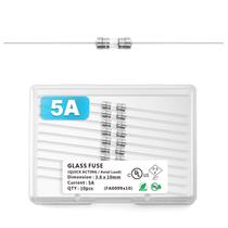 Fusível CHANZON 3,6 x 10 mm 5 A de ação rápida 125 V, 10 unidades