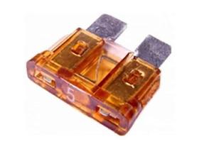 Fusível de Lâmina Universal - 5 Amperes (Laranja) - 316005 Fusível de Lâmina Universal - 5 Amperes (Laranja) - 316005