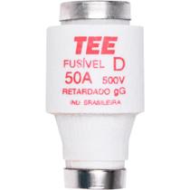 Fusivel Diazed 50A 500V Retardado Kit com 5 peças - Tee