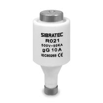 Fusível Diazed Retardado RO21 10A 500V 50kA Sibratec