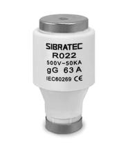 Fusível Diazed Retardado RO22 63A 500V 50kA Sibratec