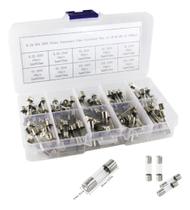 Fusível Fusíveis De Vidro 5x20 250v Kit Com 100 Pçs Variados Fusível Fusíveis De Vidro 5x20 250v Kit Com 100 Pçs Variados
