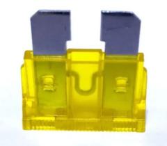 Fusível Lâmina 20 Amperes Médio Pacote Com 10 Unidades