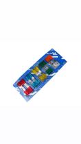 Fusível Lamina Automotivo 10 15 20 25 30 40 Amperes 10 Peças Fusível Lamina Automotivo 10 15 20 25 30 40 Amperes 10 Peças