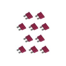 Fusivel Lamina Engate 10 Amperes Vermelho MBB HPN 10Pcs