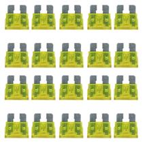 Fusivel Lamina Engate Medio 20A Amarelo 20 Amperes Automotivo Kit com 20 Unidades Fusivel Lamina Engate Medio 20A Amarelo 20 Amperes Automotivo Kit com 20 Unidades