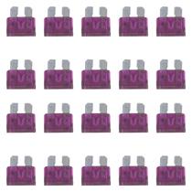 Fusivel Lamina Engate Medio 40A Roxo 40 Amperes Automotivo Kit com 20 Unidades