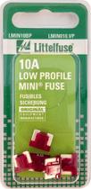 Fusível Littelfuse LMIN010.VP Mini de Baixo Perfil 10 A, pacote com 5