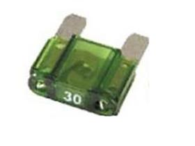 Fusível Máxi de Lâmina Universal - 30 Amperes (Verd)- 318830 Fusível Máxi de Lâmina Universal - 30 Amperes (Verd)- 318830