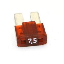 Fusivel micro lamina 2 terminais 7,5a caramelo